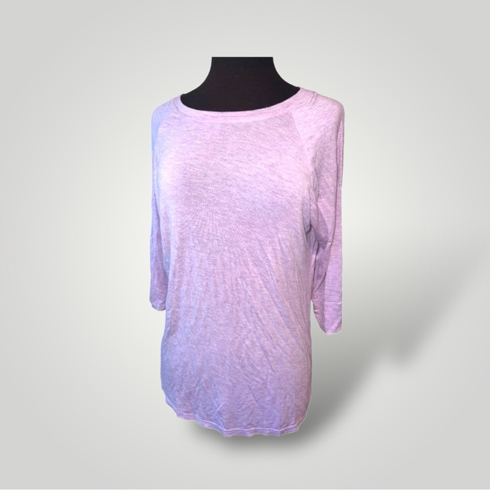 Honeydew Purple half‎ long sleeve